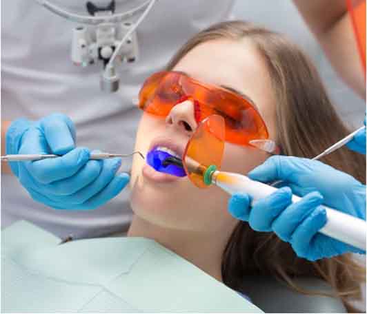 Picture of a patient receiving ozone therapy, as used by the world famous Premier Holistic Dental in San Jose, Costa Rica.